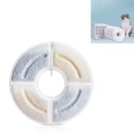 Core de filtre de distributeur d'eau automatique rond pet automatique autom�tre haute valeur de noix ...
