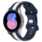 Pour coros apex 46mm / apex pro / ticwatch pro 3 22mm boucle papillon bracelet de montre en silicone ...