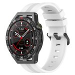 Pour coros apex 46mm / apex pro / ticwatch pro 3 bracelet de montre en silicone de couleur unie verticale ...