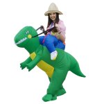 Costume de fête d halloween en costume de polyester fantaisie de dinosaure gonflable opéré pour adulte, ... Costume de fête d halloween en costume de polyester fantaisie de dinosaure gonflable opéré pour adulte, ...
