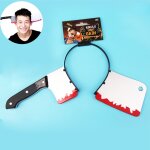 Costume d halloween party whole horror wear chef accessoires cuisine couteau cerceau de cheveux jeu show ... Costume d halloween party whole horror wear chef accessoires cuisine couteau cerceau de cheveux jeu show ...