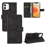Couleur unie skin senteuse boucle magntique horizontale flip valf texture pu coque en cuir avec support ...