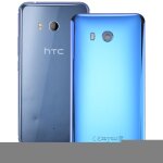 Couverture arrire d origine pour htc u11 (bleu)