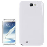Pour la couverture arri�re en plastique originale de samsung galaxy note ii / n7100 avec nfc (blanc)