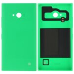 Couverture arri�re de remplacement de batterie en plastique de couleur unie pour nokia lumia 730 (vert) ...