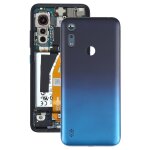 Couverture arrire de la batterie pour motorola moto e6i xt2053 - 5 (bleu)