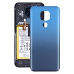 Couverture arrire de la batterie pour motorola moto e7 plus xt2081 - 1 (bleu)