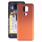 Couverture arrire de la batterie pour motorola moto e7 plus xt2081 - 1 (brown)