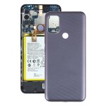 Couverture arrire de la batterie pour motorola moto g10 xt2127 - 2 (gris)