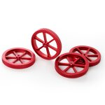 Creality �crou de nivellement viss� � la main en m�tal rouge pour imprimante 3d ender - 3 / ender - 3 ...