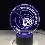 Creative lampe led 3d - 2 modes d'�clairage, 7 couleurs, alimentation via usb ou piles aa - design rcs ...