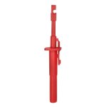 Crochet de sonde de test de réparation automatique non destructif rapide pour multimètre (rouge) Crochet de sonde de test de réparation automatique non destructif rapide pour multimètre (rouge)