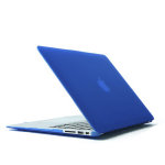 Crystal hard case de protection pour apple macbook air 13, 3 pouces (a1369 / a1466) (bleu fonc�)