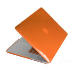 Crystal hard case de protection pour macbook pro retina 13, 3 pouces a1425 (orange)