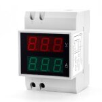 D52 - 2042 ampremtre de voltmtre  affichage  led de 0, 5 pouce 2 en 1