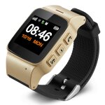 D99 + 1. 22 pouces hd lcd �cran gps smartwatch pour les a�n�s �tanche, prend en charge le positionnement ...