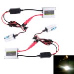 Dc12v 35w 2x h11 slim hid xenon light, lampe  dcharge haute intensit, temprature de couleur: 6000k ...