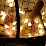 Dcoration intrieure et extrieure de festival de chane lumineuse de boule impermable de led, couleur: ...