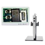 Dermatoscope grossissant pour microscope lectronique numrique de 5 millions, spcification : support ...
