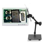 Dermatoscope grossissant pour microscope lectronique numrique 5 millions, spcification : support universel ...