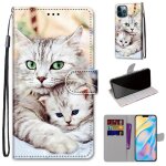 Dessin color� texture texture horizontale �tui en cuir pu avec support & carte slots & portefeuille et ...