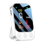 D�tecteur de monoxyde de carbone portable multifonctionnel 3 en 1 (blanc)