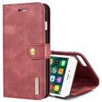 Dg. ming pour iphone 8 plus et iphone 7 plus housse de protection magntique dtachable  rabat horizontal ...