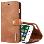 Dg. ming pour iphone 8 plus et iphone 7 plus �tui de protection magn�tique d�tachable � rabat horizontal ...