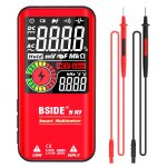 Digital multim�tre num�rique bside 9999 compte lcd affichage de couleur cc capacittance de tension cc ...
