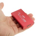 Disque dur ssd 6 go / s msata  disque dur usb 3. 0 (rouge)