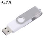 Disque flash usb 2. 0 twister de 64 go (blanc)