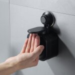 Distributeur de savon mural  ventouse crative  ventouse manuelle sans trace de salle de bain distributeur ...
