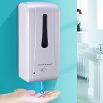 Distributeur de savon dsinfectant pour les mains  induction goutte  goutte n2001 1000 ml mural avec ...