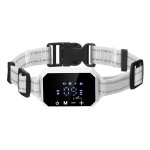 Dog trainer clture lectronique smart gps arrt d'aboiement sans fil (blanc)