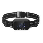 Dog trainer clture lectronique smart gps arrt d'aboiement sans fil (noir)