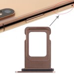 Double bac � carte sim pour iphone xs max (double carte sim) (or)