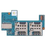 Double carte sim socket board pour sony xperia c / c2305 / s39h