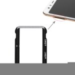 Double support de carte sim pour xiaomi mi 6x (noir)