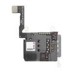 Douille de support de carte sim double avec câble flex pour iphone 12 pro max Douille de support de carte sim double avec câble flex pour iphone 12 pro max