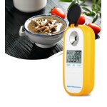 Dr201 digital sel rfractomtre salinity spcifique du compteur de gravit 0 ~ 28% rfractomtre alimentaire ...
