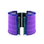 Pour dyson tp04 / 05 / 07 hp04 / 05 / 07 dp04 / 05 / 07 lot de 4 filtres antibactriens pour ventilateur ...