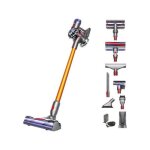 Dyson v8 absolute (2023) cordless vacuum cleaner nickel / silver eu 476547 - 01