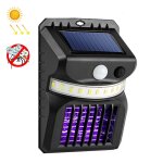 E - smarter w792 applique murale solaire  led avec fonction de contrle des moustiques  lumire violette ...