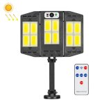E - smarter w796 - 4 applique murale � induction solaire lampe ext�rieure intelligente avec t�l�commande ...