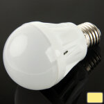E27 5w ball ampoule raide, 18 led smd 2835, lumi�re blanche chaude, ac 220v