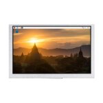 cran dsi waveshare 5 pouces, 800  480 pixels, panneau d'affichage ips, style : sans contact