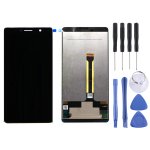 Ecran lcd et digitizer full assembly pour nokia 7 plus (noir)