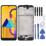 �cran lcd tft pour samsung galaxy m30s assemblage complet du num�riseur avec cadre (noir)
