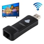 Edup ep - 2911s 300mbps 2. 4ghz usb rpteur sans fil wifi pour adaptateur rseau rj45 pour tv, dcodeur, ...