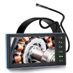 Endoscope industriel t23 à double objectif de 7, 9 mm, écran de 7 pouces, spécification : tube de 10 ... Endoscope industriel t23 à double objectif de 7, 9 mm, écran de 7 pouces, spécification : tube de 10 ...